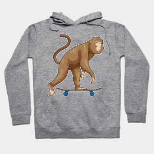 Monkey Skater Skateboard Hoodie